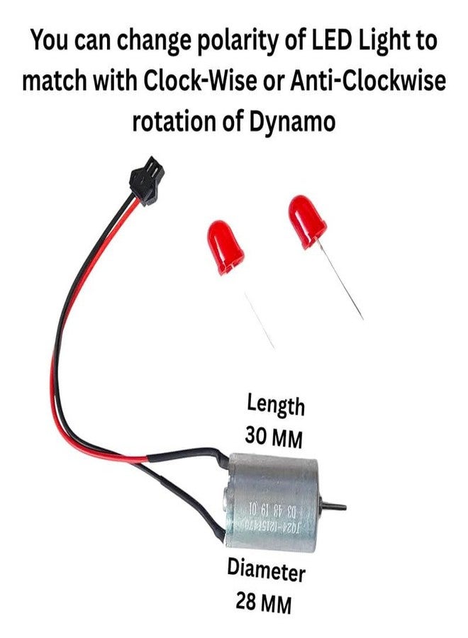 ESPtronics مجموعة ألعاب ESPtronics DIY STEM STEM طاحونة هوائية، مولد كهربائي، محرك بكرة، مشروع فيزيائي، تجربة علمية، نموذج عملي، مجموعة ألعاب للأطفال في المدرسة - Image 4